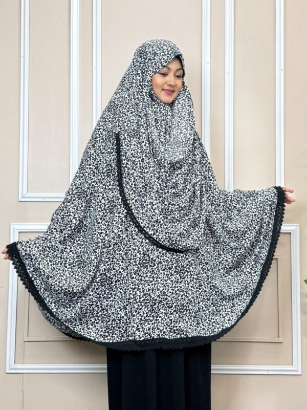 Premium Floral Lace Khimar for Women | Elegant Islamic Hijab | BD FAMILY SHOP | FAMILY SHOP BD