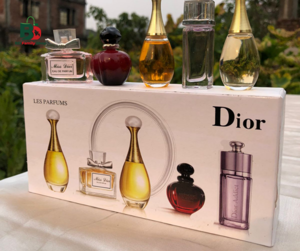 Dior Perfume Miniature 5-in-1 Collection Gift Set – 5ml Each | BD Family Shop