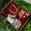 Gift Sharee Combo with jewellery and accessories