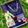 Gift Sharee Combo with jewellery and accessories