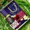 Gift Sharee Combo with jewellery and accessories