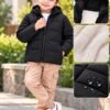 Kids Hooded Puffer Jacket for winter wear